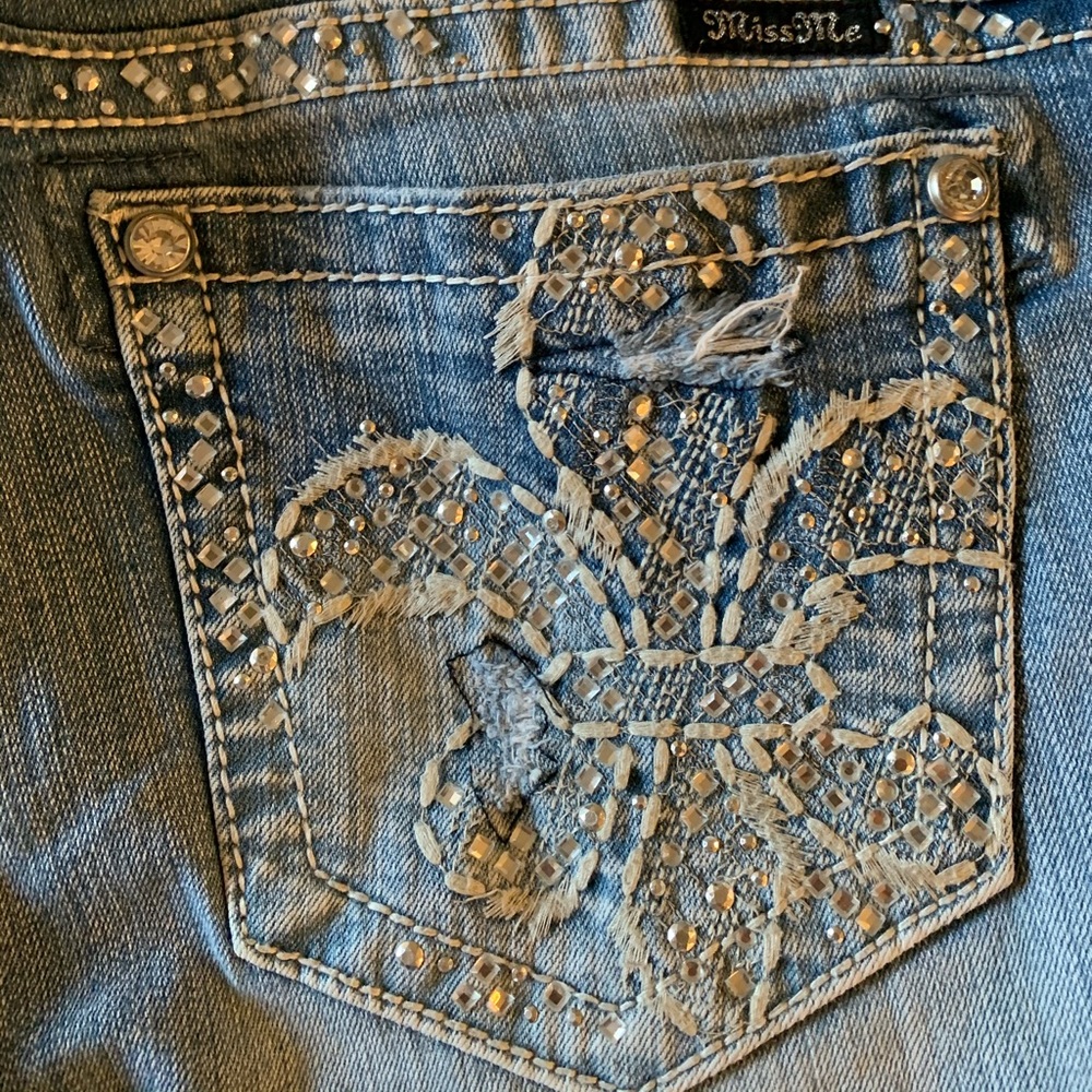 Miss Me signature slim boot jeans